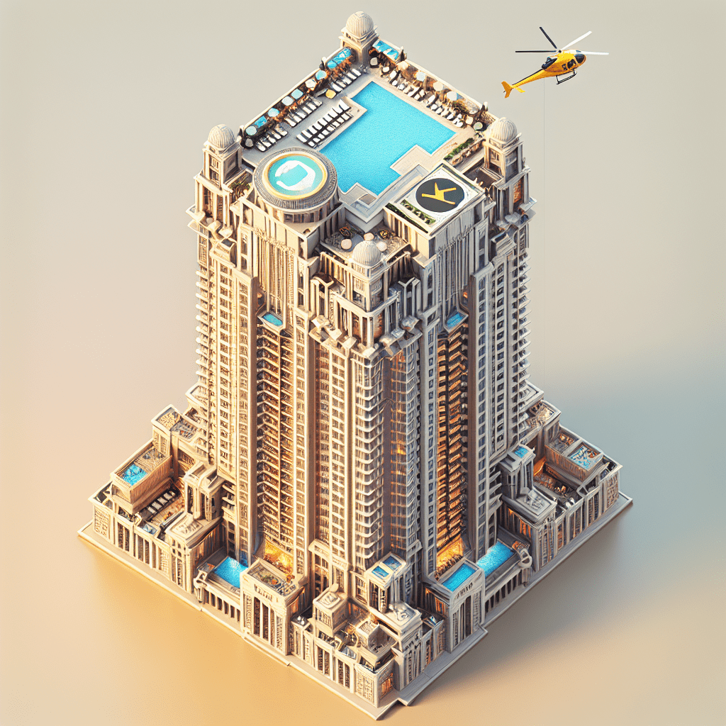 haz edificio de 215 pisos y con piscina en la azotea y un helipuerto haz edificio de 215 pisos y con piscina en la azotea y un helipuerto